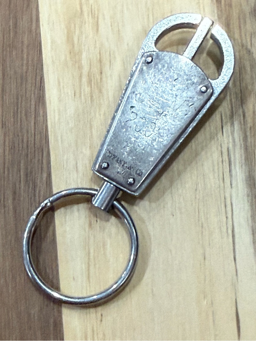 TIFFANY & CO. sterling silver valet keyring - Picture 3 of 5